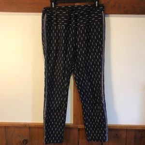 J. Crew hip sparkle detailed ankle pants